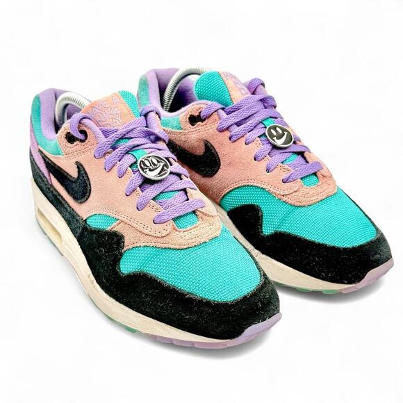 Nike Air Max 1 Have a Nike Day Mens 8.5 10 Women BQ8929-500 Purple Retro Sneaker - Picture 1 of 14